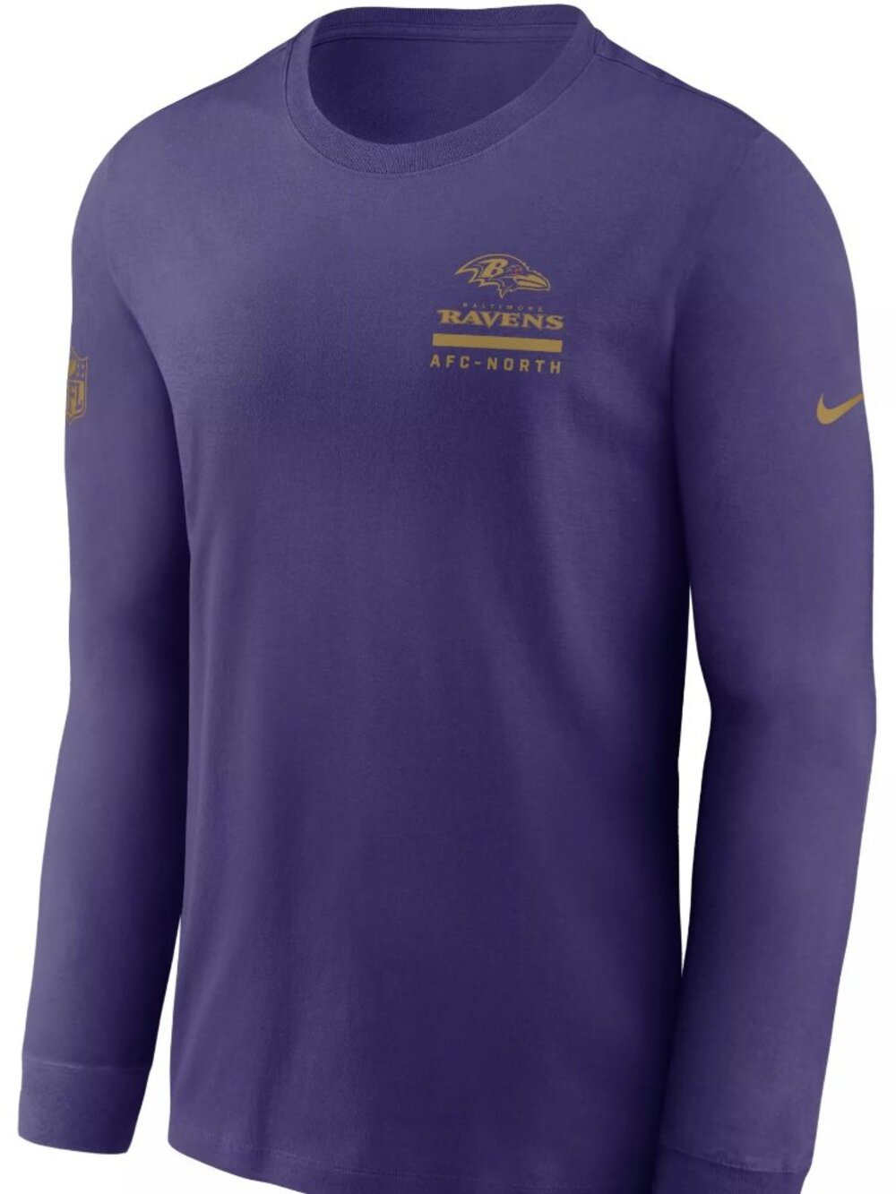 Nike Men's Baltimore Ravens New Orchid Legend Team Issue Long Sleeve T-Shirt